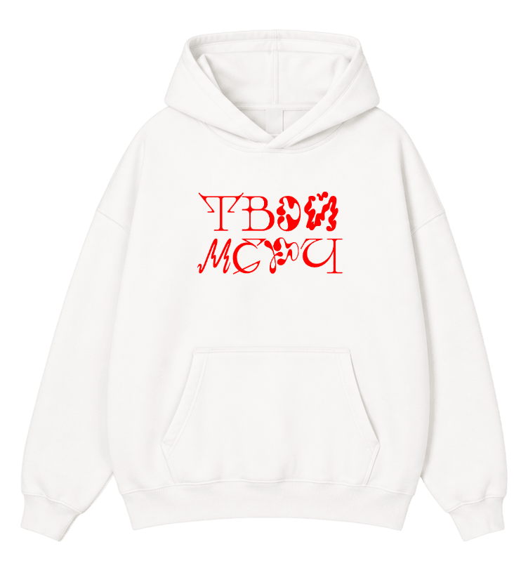 Худи TOP THE ITEM RED - Лицо